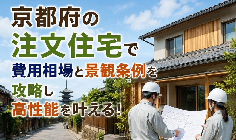 画像3768：京都府の注文住宅で費用相場と景観条例を攻略し高性能を叶える！